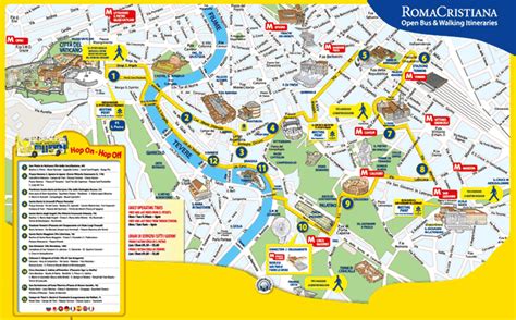 Map Of Rome With Top Tourist Attractions Italy 2015 Pinterest