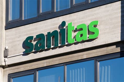 Sanitas Logo On Sanitas Center Editorial Stock Photo Image Of Company