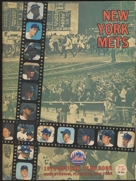 Lot Of 3 Original New York Mets Official Yearbooks 1968 1969 1970