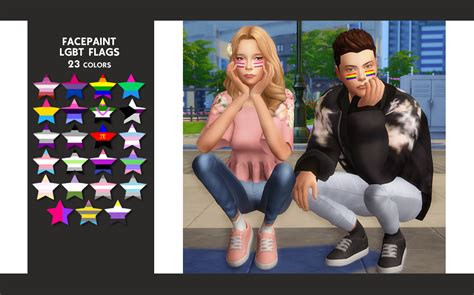 Пин на доске Sims 4 Pride Gear