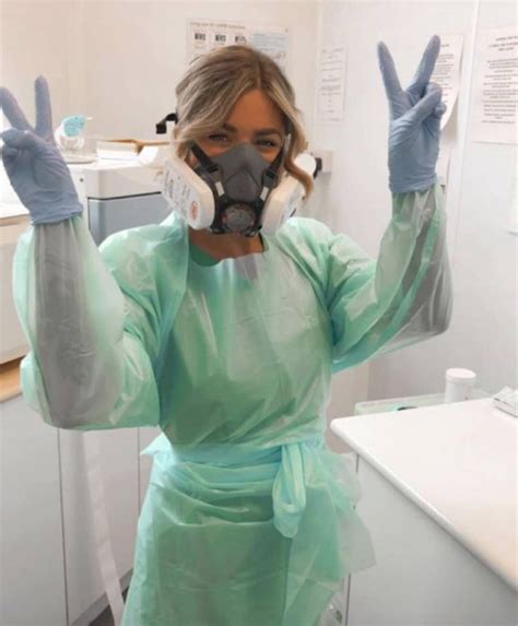 Pin By J J On Halfmask Medical Outfit Gas Mask Girl Nursing Fashion