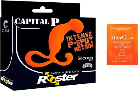 Bundle 2 Items Curve Novelties Rooster Capital P Orange