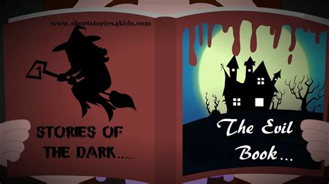 The Evil Book Scary Short Story For Kids Short Stories For Kids