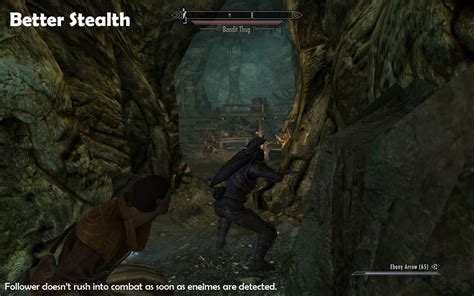 Better Stealth Ai For Followers At Skyrim Special Edition