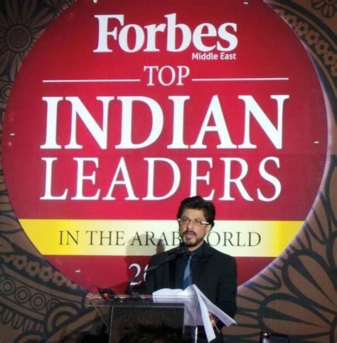 Shahrukh Khan On Forbes Middle East Cover