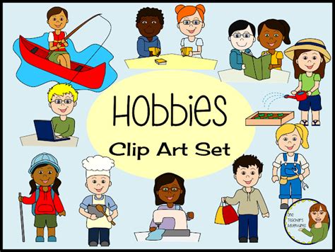 One Teachers Adventures New Clip Art Hobbies
