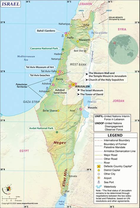 Map Of Israel Israel Map Collection Of Israel Maps