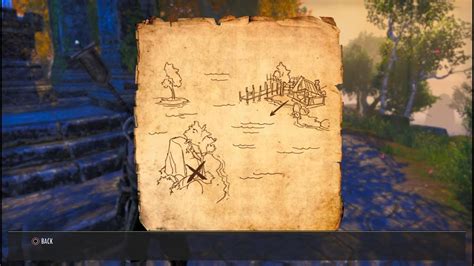 Glenumbra Treasure Map 1 Elder Scrolls Online YouTube
