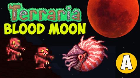 Terraria How To Get Blood Moon Easy Terraria How To Summon Blood