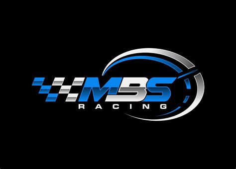 Check Out This Bold Playful Car Racing Logo Design For MBS Racing