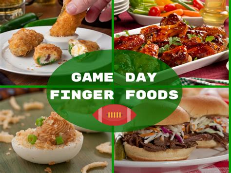 Finger Foods 14 Game Day Recipes