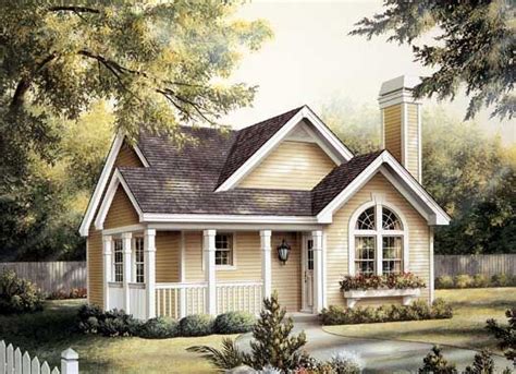 The smallest, including the four lights tiny houses are small enough to mount on a trailer and may not require permits depending on local codes. Cottage Style House Plans - 1084 Square Foot Home , 1 ...