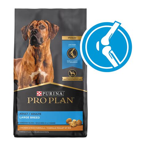Purina Pro Plan With Probiotics Large Breed Dry Dog Food Shredded