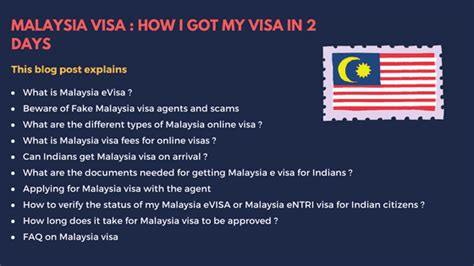 Rate your experience with the malaysia visa application centre in hyderabad, india : How to Get Malaysia entri Visa for Free?