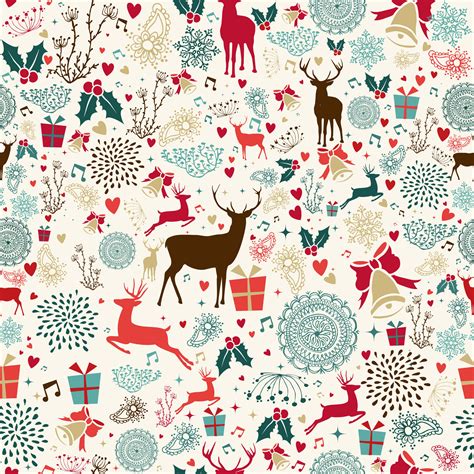 Christmas Wrapping Paper A4 2048x2048 Download Hd Wallpaper