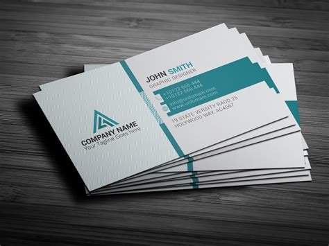 150 Free Business Card Psd Templates