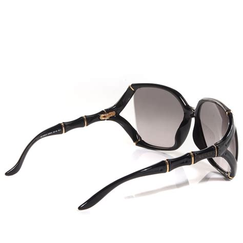 Gucci Bamboo Effect Sunglasses 3508 S Black 90252