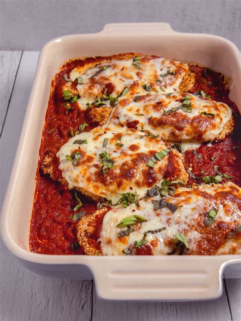 Crispy Baked Chicken Parmesan By Girlwiththeironcast Quick And Easy