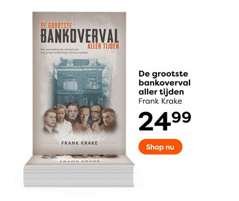 De Grootste Bankoverval Aller Tijden Aanbieding Bij The Read Shop