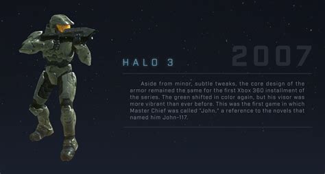 Halo The Evolution Of Master Chief Infographic