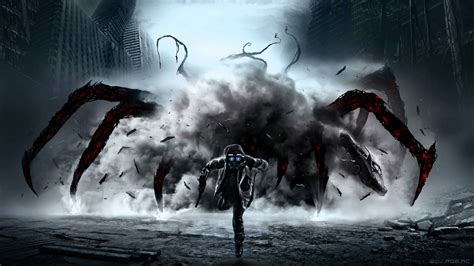 Creature Spider Romantically Apocalyptic Wallpapers Hd Desktop And