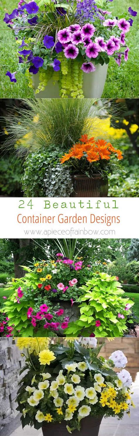24 Stunning Container Garden Planting Ideas Container Garden Design