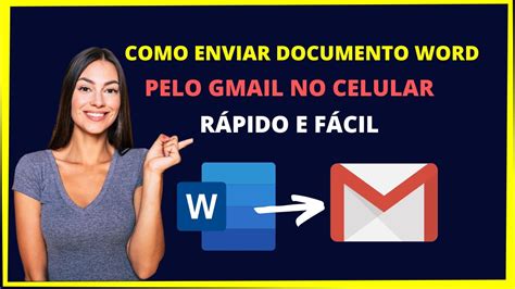 Como Enviar Documento Word No Celular Pelo Gmail Youtube