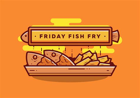 Friday Fish Fry Vector Art At Vecteezy