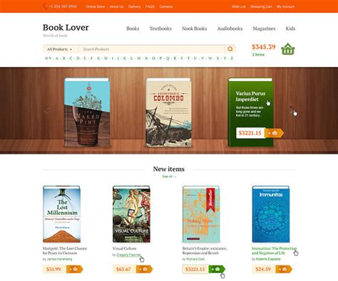 It offers games, consoles, and accessories. 40 Fantastic Online Book Store Web Designs - Bashooka