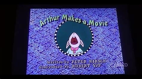 Arthur Makes A Movie Youtube