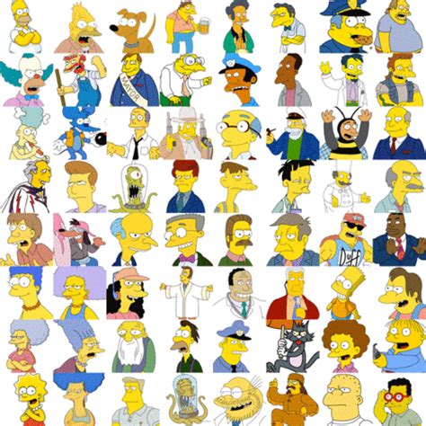 Simpsonscharactersnames Simpsons Characters The Simpsons Simpson