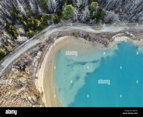 The Mysterious Blue Holes Of Nj Stock Photo Alamy