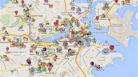 World Map For Pokemon Go Ingress Swebmine