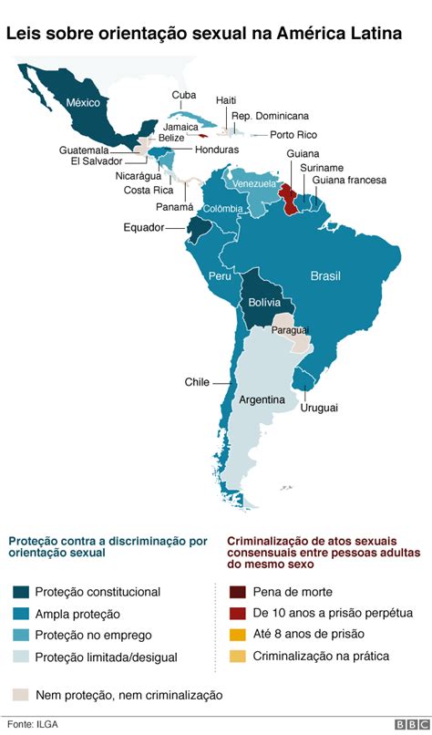 Mapa Mostra Como A Homossexualidade é Vista Pelo Mundo Bbc News Brasil