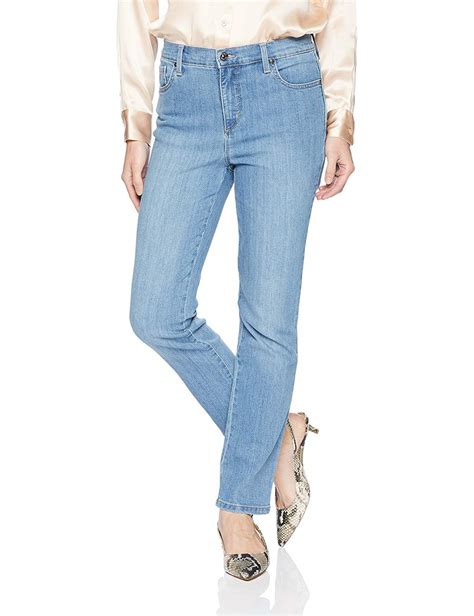 Gloria Vanderbilt Women S Amanda Classic High Rise Tapered Jean Plus Size Plus Short Callisto