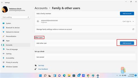 How To Add A Local User Account On Windows 11 Gambaran