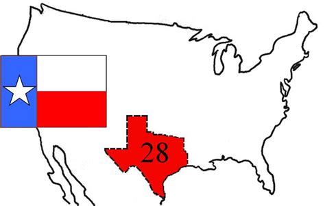 Texas Becomes The 28th State In The Union