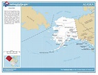 Map of Alaska. Counties. - PICRYL Public Domain Search