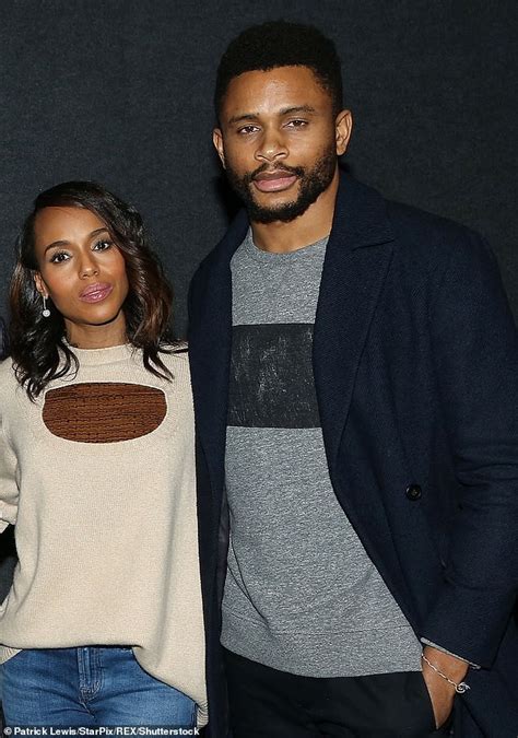 Kerry Washington Makes A Rare Public Appearance With Her Husband Nnamdi