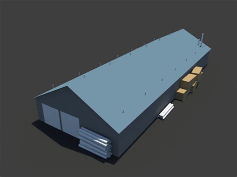 Warehouse 3d Model
