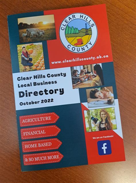 Business Directory Clear Hills County