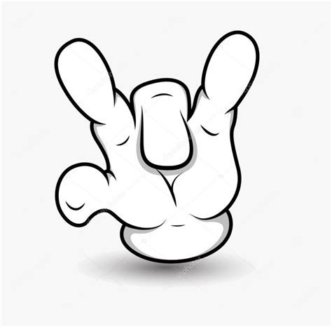 Middle Finger Clipart Cartoon Hand Transparent Png Cartoon Middle