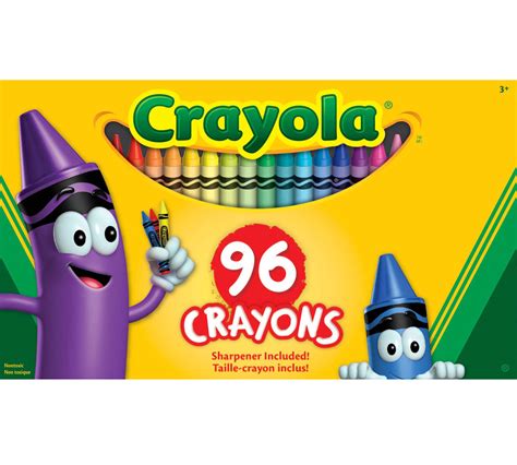 Crayola 96 Crayons Bulk Crayon Set Crayola