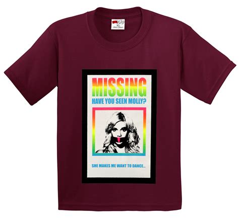 Missing Have You Seen Molly Mens T Shirt Bewild