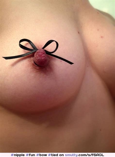 Present For A Friend Nipple Fun Bow Tied Tiedtits My XXX Hot Girl