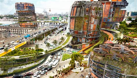 Colossal Vertical Shanty Megastructures In Lagos Envision A New Life