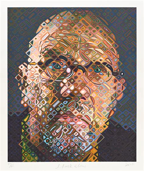 One of america's most famed painters, chuck close, has passed away at the age of 81. Chuck Close | Pace Prints