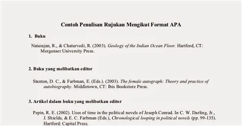 Check spelling or type a new query. Contoh Rujukan Jurnal Apa Style