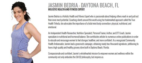 Meet Jasmin True Health Trifecta Holistic Fitness