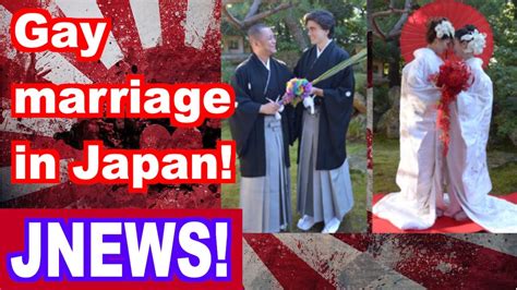 Same Sex Marriage In Japan Jnews Youtube